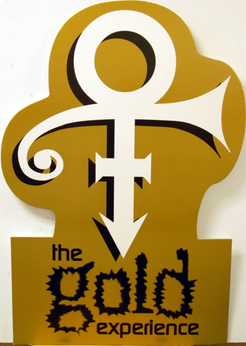 Prince The Gold Experience UK Promo display (616383)
